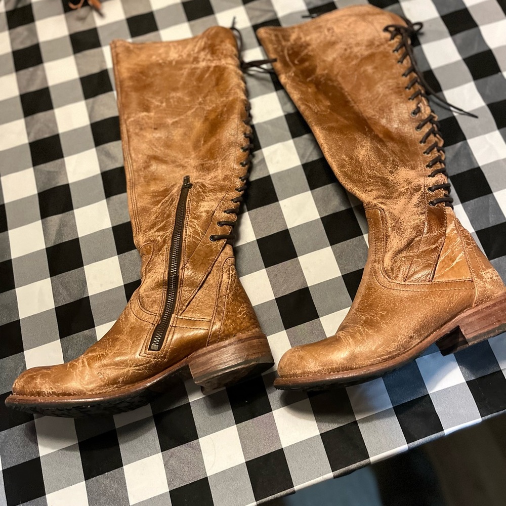 Bed Stu Surrey lace up boots size 7-1/2